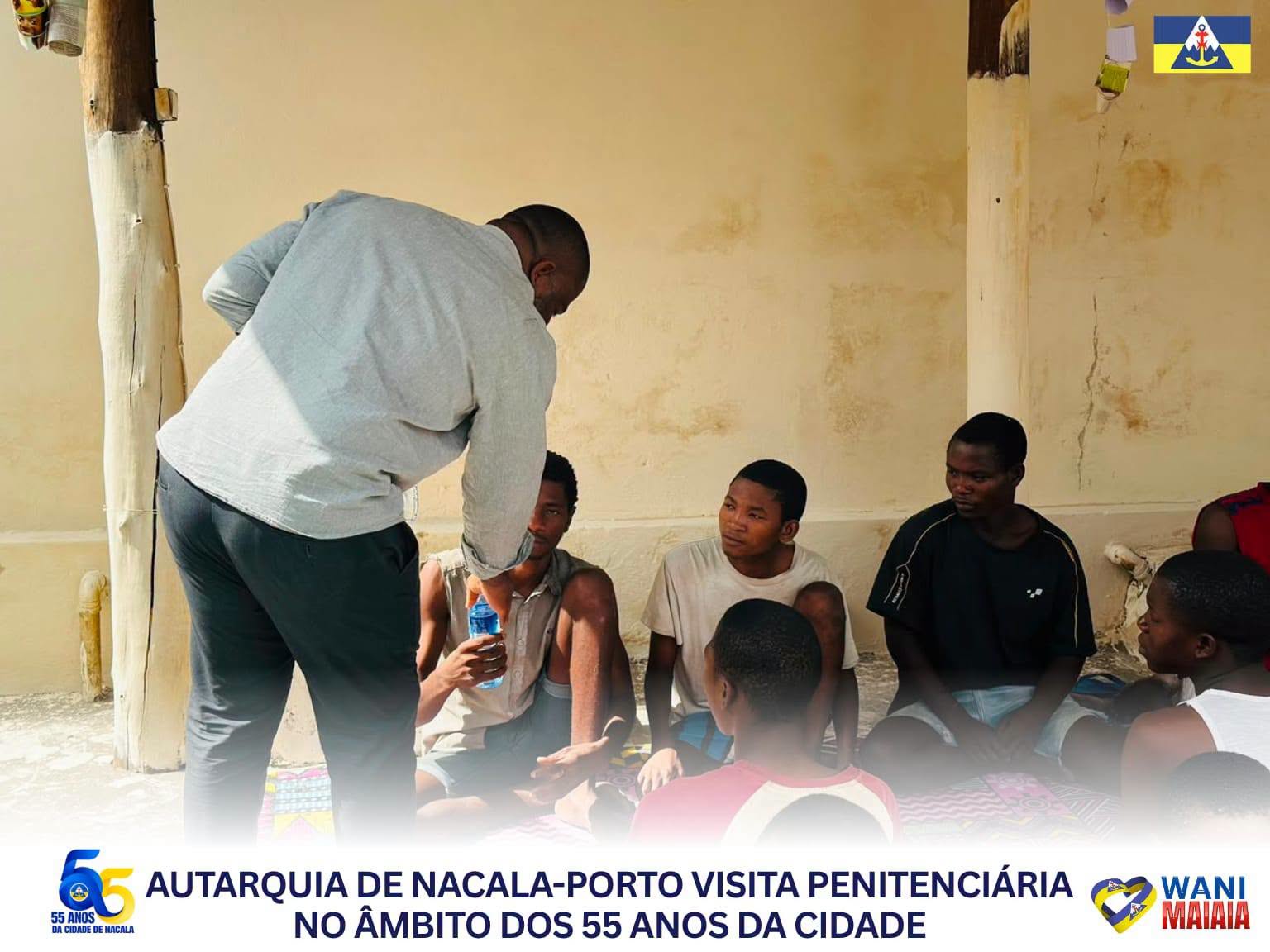 Imagem complementar: AUTARQUIA DE NACALA-PORTO VISITA PENITENCIÁRIA NO ÂMBITO DOS 55 ANOS DA CIDADE