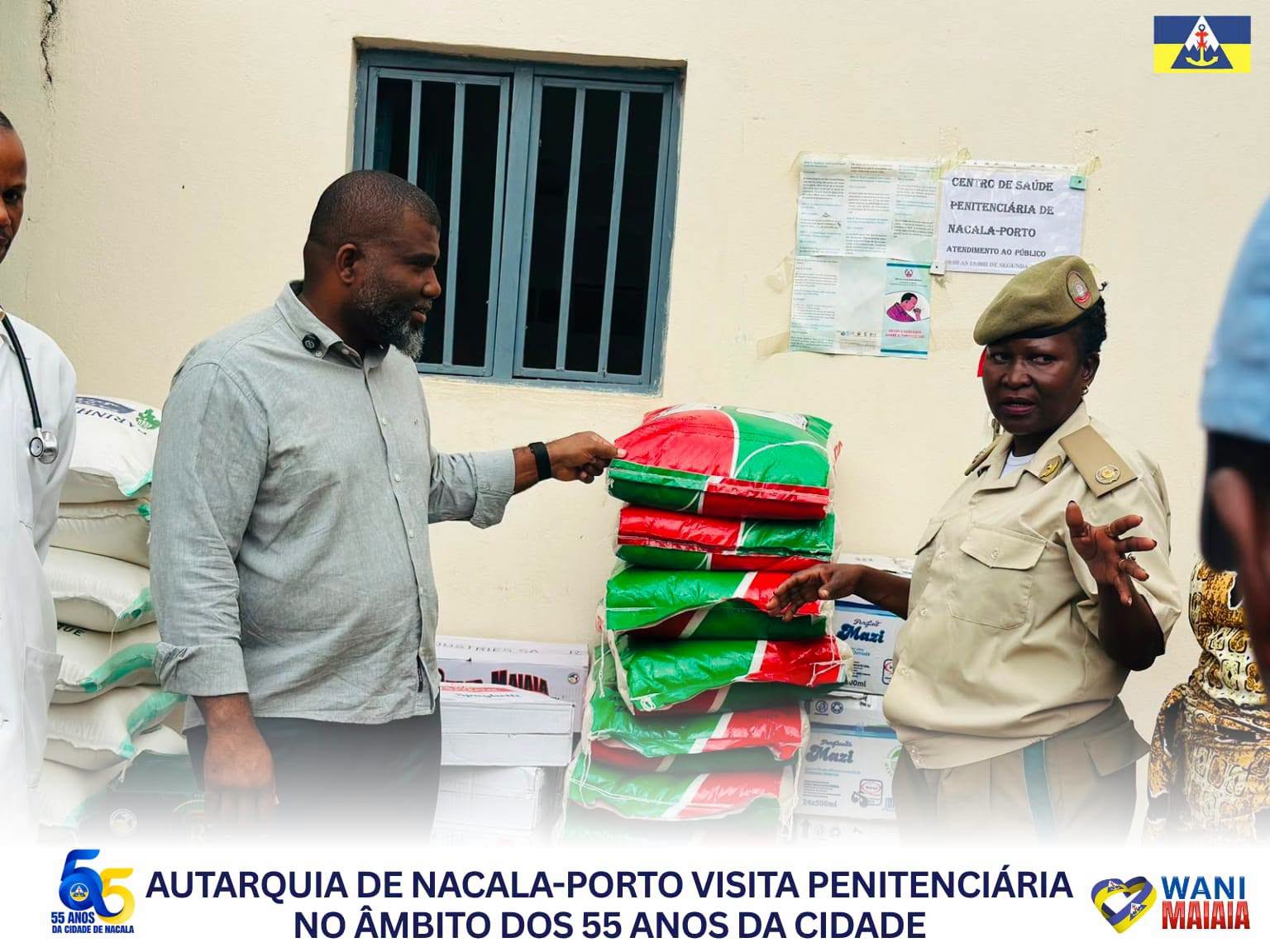 Imagem complementar: AUTARQUIA DE NACALA-PORTO VISITA PENITENCIÁRIA NO ÂMBITO DOS 55 ANOS DA CIDADE